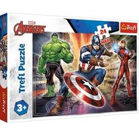 TREFL 14321 Maxi Puzzle 24 Teile - Marvel Avengers TREFL 14321 Maxi Puzzle 24 Teile - Marvel Avengers von Trefl