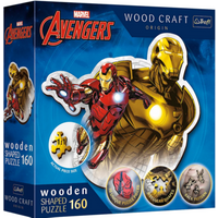 TREFL 20183 Holz Konturpuzzle 160 Teile – Marvel Ironman TREFL 20183 Holz Konturpuzzle 160 Teile – Marvel Ironman von Trefl
