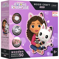 TREFL 20202 Holz Konturpuzzle Junior 50 Teile – Gabby and her Kitty TREFL 20202 Holz Konturpuzzle Junior 50 Teile – Gabby and her Kitty von Trefl