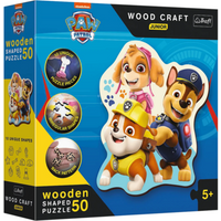TREFL 20240 Holz Konturpuzzle Junior 50 Teile – Paw Patrol TREFL 20240 Holz Konturpuzzle Junior 50 Teile – Paw Patrol von Trefl