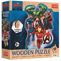 TREFL 20256 HolzPuzzleJunior50–Avengers von Trefl