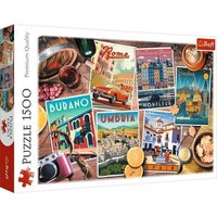 TREFL 26199 Puzzle 1500 Teile - Reise durch Europa TREFL 26199 Puzzle 1500 Teile - Reise durch Europa von Trefl