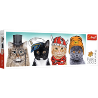 TREFL 29504 Puzzle 500 Teile Panorama - Fluffy Team TREFL 29504 Puzzle 500 Teile Panorama - Fluffy Team von Trefl