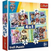 TREFL 34394 4 in 1 Puzzle 12,15, 20, 24 Teile - PAW Patrol / Der Film TREFL 34394 4 in 1 Puzzle 12,15, 20, 24 Teile - PAW Patrol / Der Film von Trefl