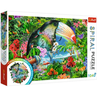 TREFL 37390 Spiral Puzzle 1040 Teile Adrian Chesterman Tropische Tiere TREFL 37390 Spiral Puzzle 1040 Teile Adrian Chesterman Tropische Tiere von Trefl