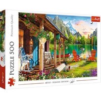 TREFL 37408 Puzzle 500 Teile - Haus in den Bergen TREFL 37408 Puzzle 500 Teile - Haus in den Bergen von Trefl