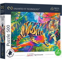 TREFL 37453 Puzzle 500 Teile Farbspritzer Tiger TREFL 37453 Puzzle 500 Teile Farbspritzer Tiger von Trefl