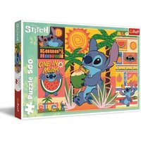 TREFL 37483 Puzzle 500 Teile Sommerferien mit Stitch von Trefl