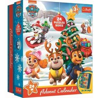 TREFL 93613 Adventskalender mit 24 Minipuzzlen á 24 Teilen Paw Patrol TREFL 93613 Adventskalender mit 24 Minipuzzlen á 24 Teilen Paw Patrol von Trefl