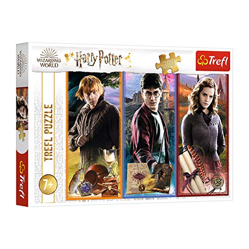Trefl, 13277 Puzzle, In der Welt der Magie und Hexerei, 200 Teile, Warner Harry Potter, für Kinder ab 7 Jahren von Trefl