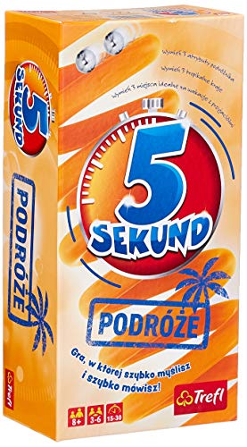 Trefl, 5 Sekund Reisen, Familien-Spiel, Überraschende Rücksprachen, Schöne Welt, Anfragenkarten Tagebuch, Zeitmesser, Verkleidungsspielzeug im Grona Familie, Für Kinder ab 8 Jahre. und Erwachsene Trefl, 5 Sekund Reisen, Familien-Spiel, Überraschende Rücksprachen, Schöne Welt, Anfragenkarten Tagebuch, Zeitmesser, Verkleidungsspielzeug im Grona Familie, Für Kinder ab 8 Jahre. und Erwachsene von Trefl