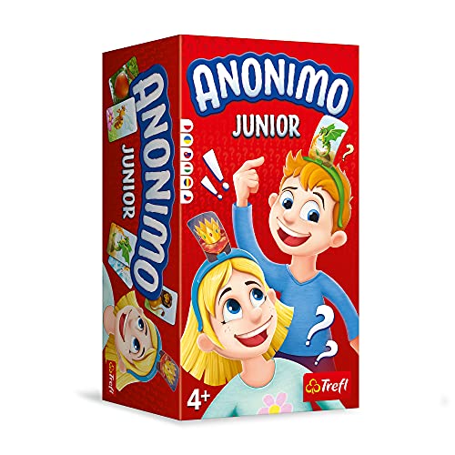 Trefl, Anonimo Junior, Vereinsspiel, Familienspiel Gesellschaft mit Kim Ansprache Dem Bericht, Passwörter, Karten mit Bildern, Teamspiel für Kinder ab 4 LAT Trefl, Anonimo Junior, Vereinsspiel, Familienspiel Gesellschaft mit Kim Ansprache Dem Bericht, Passwörter, Karten mit Bildern, Teamspiel für Kinder ab 4 LAT von Trefl