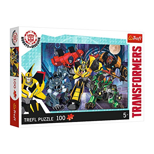 Trefl, Puzzle, Autobot-Team, Transformers, 100 Teile, für Kinder ab 5 Jahren von Trefl