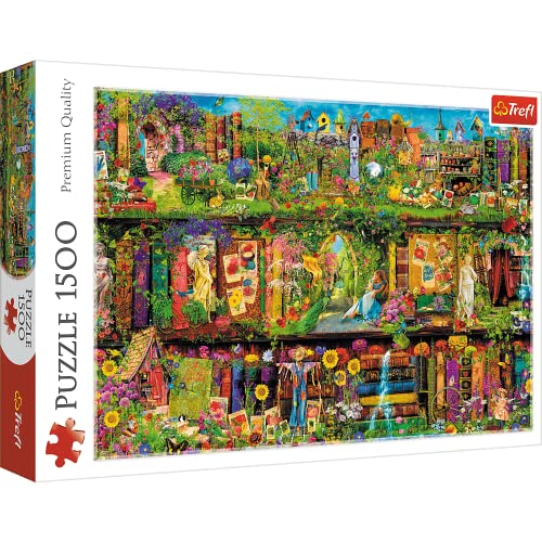 Trefl, Puzzle, Die märchenhafte Bibliothek, 1500 Teile, Premium Quality, für Erwachsene und Kinder ab 12 Jahren Trefl, Puzzle, Die märchenhafte Bibliothek, 1500 Teile, Premium Quality, für Erwachsene und Kinder ab 12 Jahren von Trefl