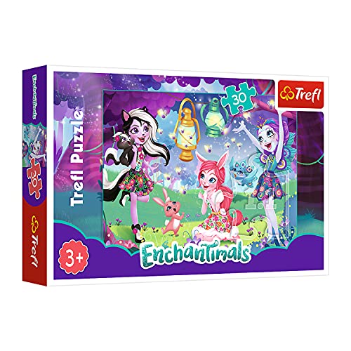 Trefl, Puzzle, Die magische Welt der Enchantimals, 30 Teile, für Kinder ab 3 Jahren Trefl, Puzzle, Die magische Welt der Enchantimals, 30 Teile, für Kinder ab 3 Jahren von Trefl