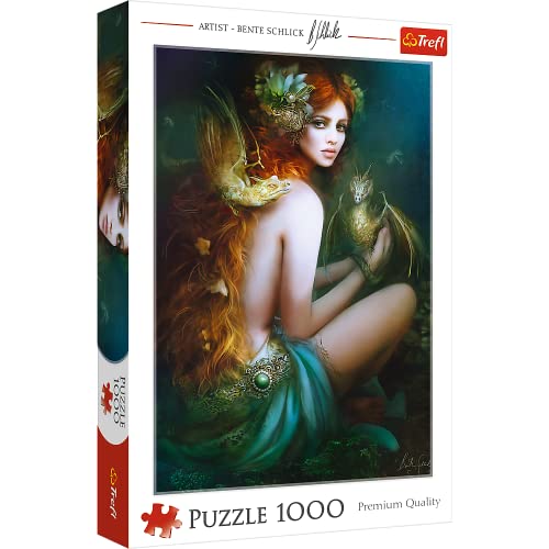 Trefl, Puzzle, Drachenfreundin, 1000 Teile, Premium Quality, für Erwachsene und Kinder ab 12 Jahren Trefl, Puzzle, Drachenfreundin, 1000 Teile, Premium Quality, für Erwachsene und Kinder ab 12 Jahren von Trefl