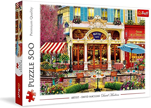 Trefl, Puzzle, EIN Cafe, 500 Teile, Premium Quality, für Erwachsene und Kinder ab 10 Jahren Trefl, Puzzle, EIN Cafe, 500 Teile, Premium Quality, für Erwachsene und Kinder ab 10 Jahren von Trefl