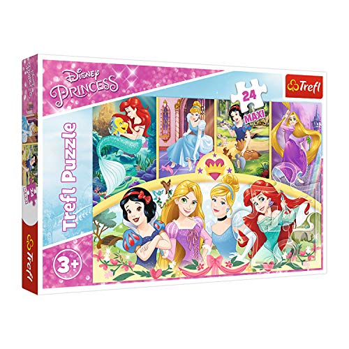 Trefl, Puzzle, Magie der Erinnerungen, Disney Princess, 24 Maxiteile, für Kinder ab 3 Jahren, Farbig von Trefl