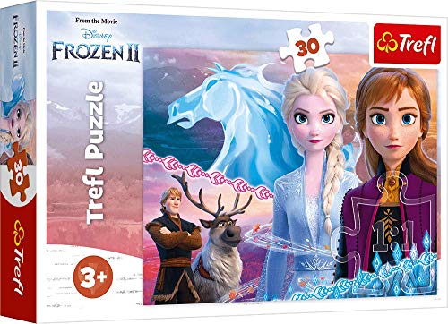 Trefl, Puzzle, Mut der Schwestern, Disney Frozen 2, 30 Teile, für Kinder ab 3 Jahren von Trefl