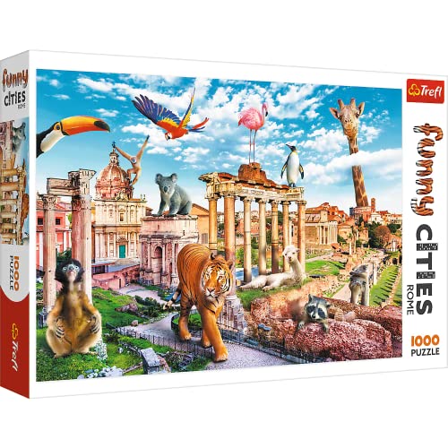 Trefl 10600 Wildes Rom 1000 Teile, Premium Quality, für Erwachsene und Kinder ab 12 Jahren Puzzle von Trefl