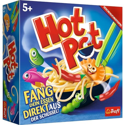 Trefl, Hot Pot, Geschicklichkeitsspiel, Familienspiel, Gesellschaftsspiel, kulinarisches Spiel mit Essen in der Hauptrolle, für Erwachsene und Kinder ab 5 Jahren Mistakos, Höhrer Level Farbig Trefl, Hot Pot, Geschicklichkeitsspiel, Familienspiel, Gesellschaftsspiel, kulinarisches Spiel mit Essen in der Hauptrolle, für Erwachsene und Kinder ab 5 Jahren Mistakos, Höhrer Level Farbig von Trefl