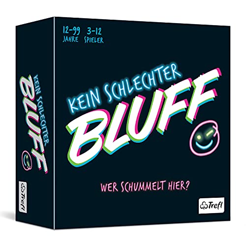 Trefl, Kein Schlechter Bluff, Gesellschaftsspiel, Partyspiel, Kartenspiel, Lass Dich Nicht hinters Licht führen, Bluffspiel, ab 12 Jahren 2197 Trefl, Kein Schlechter Bluff, Gesellschaftsspiel, Partyspiel, Kartenspiel, Lass Dich Nicht hinters Licht führen, Bluffspiel, ab 12 Jahren 2197 von Trefl