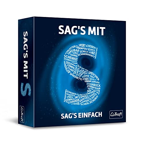Trefl - Sag's mit S - Verrücktes Partyspiel, Partykartenspiel, P-Wort, Ratespiel, Heimspiel, Verrücktes Partyspiel, Spiele für Erwachsene und Kinder ab 10 Jahren Trefl - Sag's mit S - Verrücktes Partyspiel, Partykartenspiel, P-Wort, Ratespiel, Heimspiel, Verrücktes Partyspiel, Spiele für Erwachsene und Kinder ab 10 Jahren von Trefl