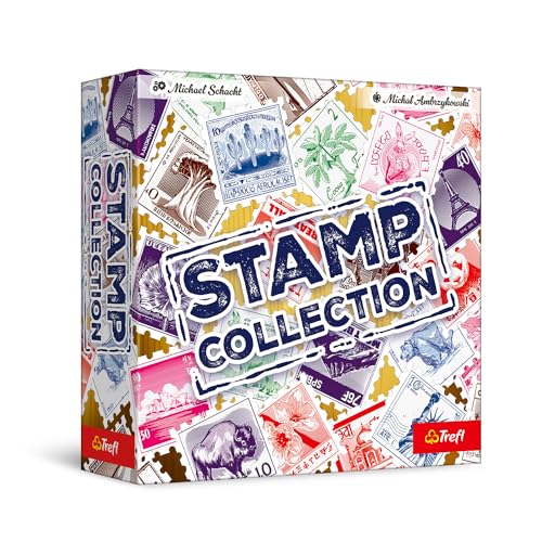Trefl 02544 Stamp Collection – Familienspiel, Briefmarkensammlung, Philatelie, Planen, Spiel für Erwachsene und Kinder ab 8 Jahre, Mehrfarben Trefl 02544 Stamp Collection – Familienspiel, Briefmarkensammlung, Philatelie, Planen, Spiel für Erwachsene und Kinder ab 8 Jahre, Mehrfarben von Trefl