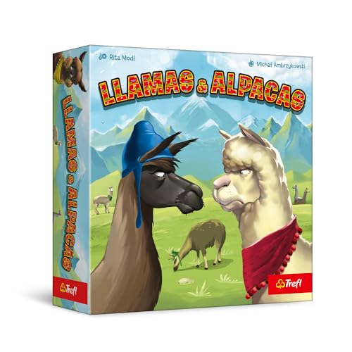 Trefl 02546 Llamas & Alpacas – Familienspiel, Kinderspiel, Planen, Spiel für Erwachsene und Kinder ab 6 Jahre Trefl 02546 Llamas & Alpacas – Familienspiel, Kinderspiel, Planen, Spiel für Erwachsene und Kinder ab 6 Jahre von Trefl