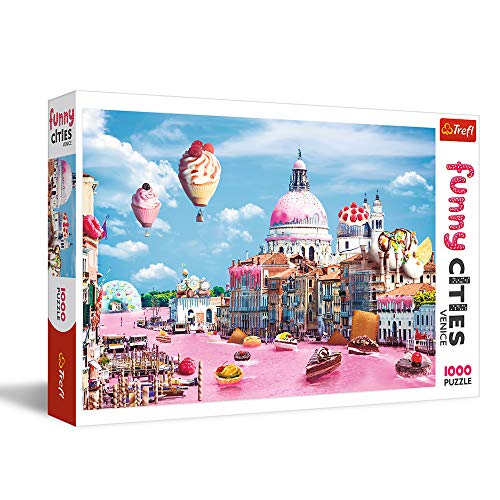 Trefl, Puzzle, Süßigkeiten in Venedig, 1000 Teile, Funny Cities, Premium Quality, für Erwachsene und Kinder ab 12 Jahren Trefl, Puzzle, Süßigkeiten in Venedig, 1000 Teile, Funny Cities, Premium Quality, für Erwachsene und Kinder ab 12 Jahren von Trefl