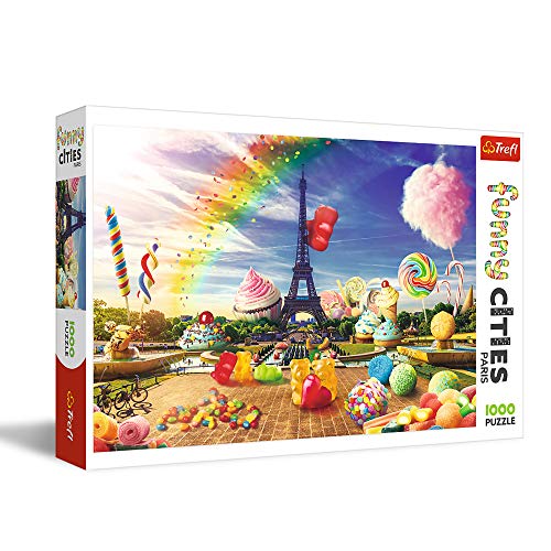 Trefl, Puzzle, Süßes Paris, 1000 Teile, Funny Cities, Premium Quality, für Erwachsene und Kinder ab 12 Jahren, Farbig Trefl, Puzzle, Süßes Paris, 1000 Teile, Funny Cities, Premium Quality, für Erwachsene und Kinder ab 12 Jahren, Farbig von Trefl