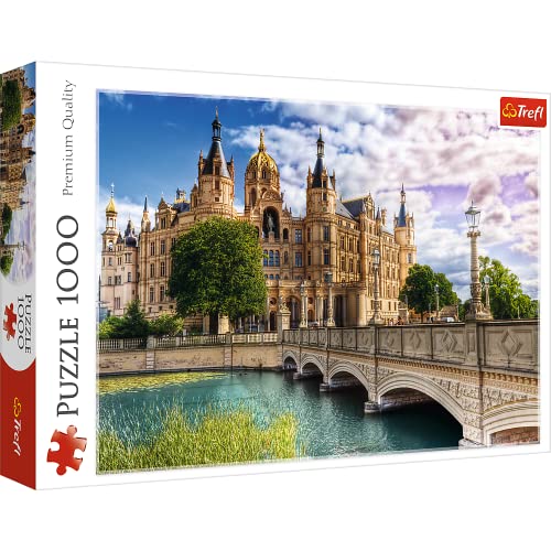 Trefl 10669 Schloss auf der Insel 1000 Teile, Premium Quality, für Erwachsene und Kinder ab 12 Jahren Puzzle von Trefl