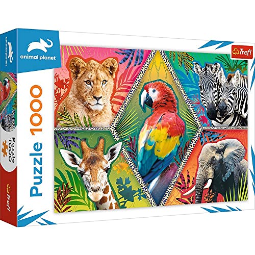 Trefl, Puzzle, Exotische Tiere, 1000 Teile, Premium Quality, für Erwachsene und Kinder ab 12 Jahren Trefl, Puzzle, Exotische Tiere, 1000 Teile, Premium Quality, für Erwachsene und Kinder ab 12 Jahren von Trefl