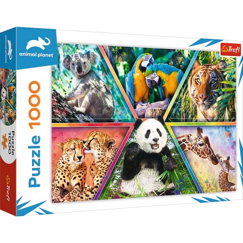 Trefl, Puzzle, Tierreich, 1000 Teile, Premium Quality, für Erwachsene und Kinder ab 12 Jahren von Trefl