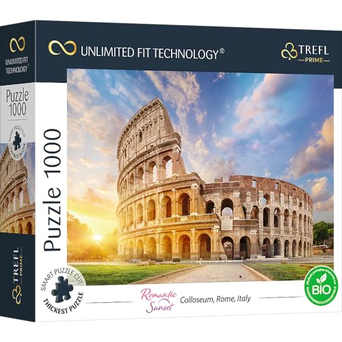 Trefl 10691 1000 Elemente, dickster Karton, Bio, Italien, Kolosseum, Sonnenuntergang, Unterhaltung für Erwachsene und Kinder ab 12 Jahren, Puzzle Romantic Sunset: Colloseum, Rome, Italy Trefl 10691 1000 Elemente, dickster Karton, Bio, Italien, Kolosseum, Sonnenuntergang, Unterhaltung für Erwachsene und Kinder ab 12 Jahren, Puzzle Romantic Sunset: Colloseum, Rome, Italy von Trefl