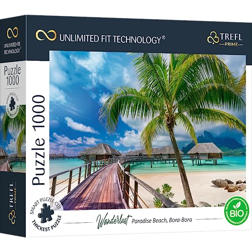 UFT Puzzle 1000 - Wanderlust: Paradise Beach, Bora-Bora UFT Puzzle 1000 - Wanderlust: Paradise Beach, Bora-Bora von Trefl