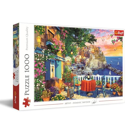 Puzzle 1000 Blick auf die Cinque Terre von Trefl