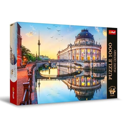 Trefl Premium Plus Quality - Puzzle Photo Odyssey: Bode-Museum in Berlin, Deutschland - 1000 Elemente, Einzigartige Fotoserie, Ideale Anpassung der Teile, für Erwachsene und Kinder ab 12 Jahren von Trefl