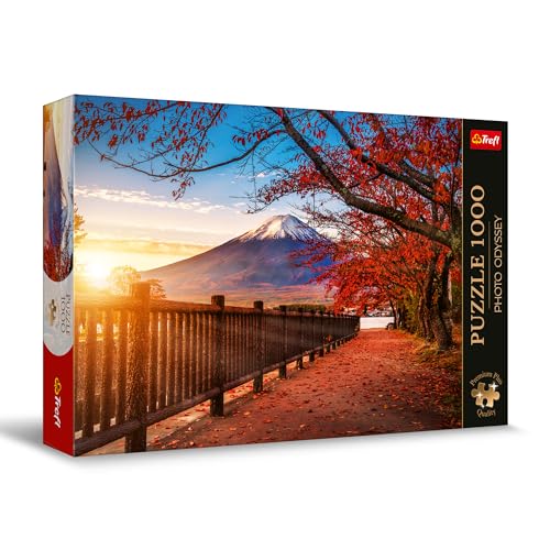 Trefl 10817 Premium Plus Quality-Puzzle Photo Odyssey Fuji, Japan-1000 Elemente, Einzigartige Fotoserie, Ideale Anpassung der Teile, für Erwachsene und Kinder ab 12 Jahren, Mehrfarbig von Trefl