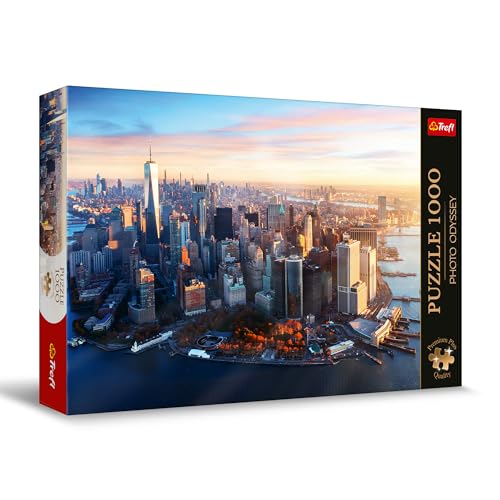 Trefl 10828 Premium Plus Quality-Puzzle Photo Odyssey Manhattan, New York-1000 Elemente, Einzigartige Fotoserie, Ideale Anpassung der Teile, für Erwachsene und Kinder ab 12 Jahrenvvvv, Mehrfarben von Trefl