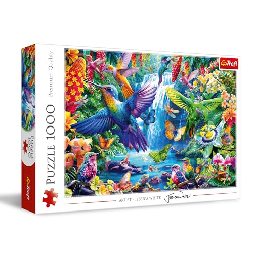 Trefl 10880 Kolibris in den Tropen 1000 Teile – DIY-Puzzle mit Vögeln, kreative Unterhaltung, für Erwachsene und Kinder ab 12 Jahren, Mehrfarbig Trefl 10880 Kolibris in den Tropen 1000 Teile – DIY-Puzzle mit Vögeln, kreative Unterhaltung, für Erwachsene und Kinder ab 12 Jahren, Mehrfarbig von Trefl
