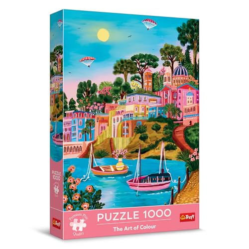 Trefl Premium Plus Quality - Puzzle The Art of Colour: Siros, Griechenland - 1000 Elemente, Serie voller Farben, Ideale Anpassung der Teile, für Erwachsene und Kinder ab 12 Jahren Trefl Premium Plus Quality - Puzzle The Art of Colour: Siros, Griechenland - 1000 Elemente, Serie voller Farben, Ideale Anpassung der Teile, für Erwachsene und Kinder ab 12 Jahren von Trefl