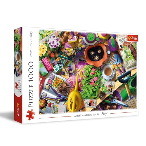 Trefl - Garten-Aufräumen Puzzle 1000 Teile, 68 x 48 cm, DIY-Puzzle, Scenic, für Erwachsene und Kinder ab 14 Jahren Trefl - Garten-Aufräumen Puzzle 1000 Teile, 68 x 48 cm, DIY-Puzzle, Scenic, für Erwachsene und Kinder ab 14 Jahren von Trefl