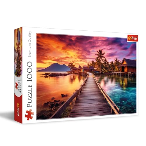 Trefl - Paradiesinsel - Puzzle 1000 Elemente - DIY-Puzzle, Kreative Unterhaltung, Spaß, Klassisches Puzzle für Erwachsene und Kinder ab 14 Jahren Trefl - Paradiesinsel - Puzzle 1000 Elemente - DIY-Puzzle, Kreative Unterhaltung, Spaß, Klassisches Puzzle für Erwachsene und Kinder ab 14 Jahren von Trefl