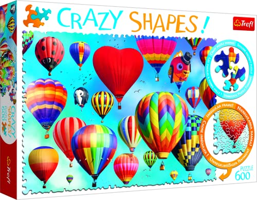 Trefl 916 11112 Edition EA 600pce Crazy Shapes-Colourful Balloons, Farbig von Trefl