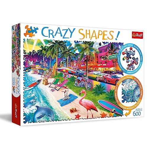 Trefl 11132 Der Strand von Miami Puzzle, Mehrfarbig von Trefl