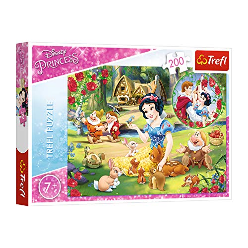 Trefl 13204 Ein Traum der Liebe, Disney Princess 200 Teile, für Kinder ab 7 Jahren Puzzle von Trefl