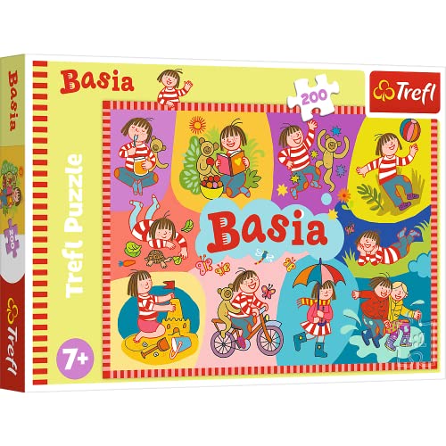 Trefl 13282 Basia 200 Teile, für Kinder ab 7 Jahren Puzzle von Trefl