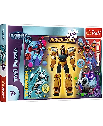 Trefl 13300 Transformers Kinderpuzzle, Mehrfarbig von Trefl