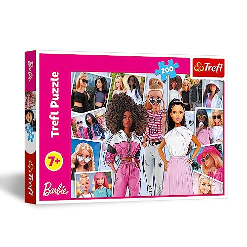 Trefl 13301 Barbie Kinderpuzzle, Mehrfarbig von Trefl